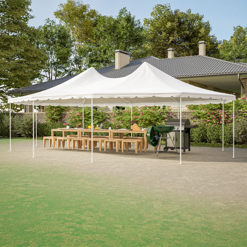 [29X21FT] Extra Large Heavy-Duty Outdoor Waterproof Party, Wedding Tent With Steel Frame (SAK53821)