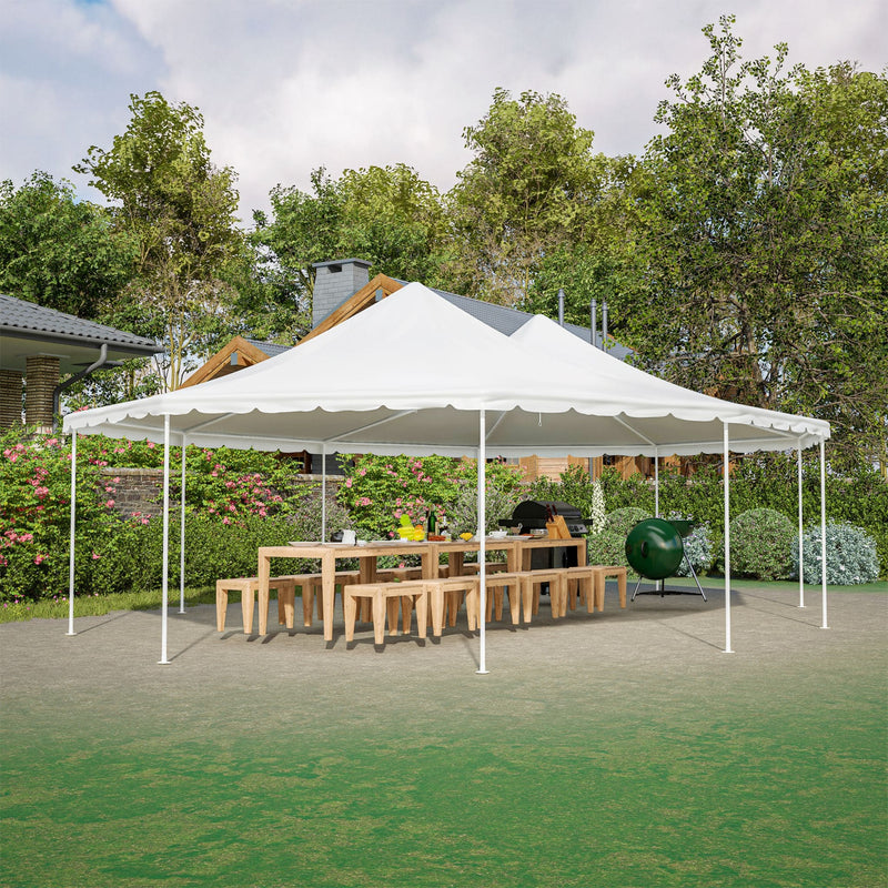 [29X21FT] Extra Large Heavy-Duty Outdoor Waterproof Party, Wedding Tent With Steel Frame (SAK53821)