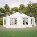 [29X21FT] Extra-Large Heavy-Duty Outdoor Waterproof Party, Wedding Tent With Steel Frame (SAK53821) by SAKSBY WHOLESALE