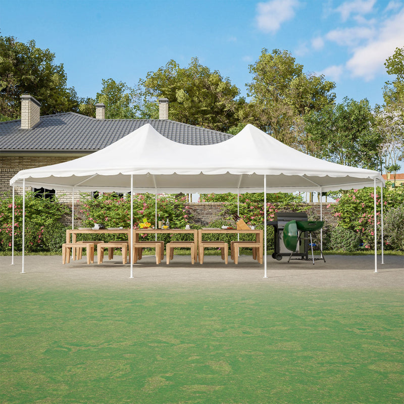 [29X21FT] Extra Large Heavy-Duty Outdoor Waterproof Party, Wedding Tent With Steel Frame (SAK53821)