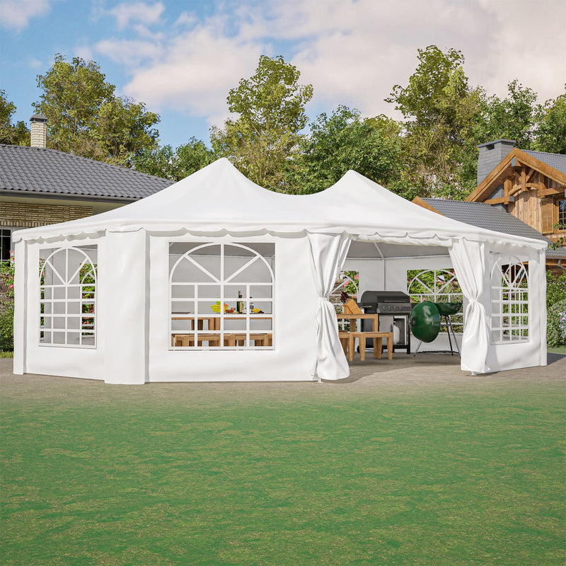 [29X21FT] Extra Large Heavy-Duty Outdoor Waterproof Party, Wedding Tent With Steel Frame (SAK53821)