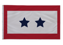 Sewn 2 Blue Star Service Flag by Flagman of America