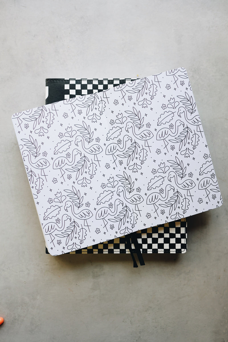 5x8 Undated Planner - Checkers Edition