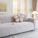 Modern Slipcovers Geometric Textured Stretchable Sofa Cover for Couch with Chaise by Slipcover KAS™