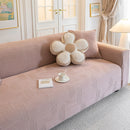 Modern Slipcovers Geometric Textured Stretchable Sofa Cover for Couch with Chaise by Slipcover KAS™