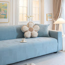 Modern Slipcovers Geometric Textured Stretchable Sofa Cover for Couch with Chaise by Slipcover KAS™