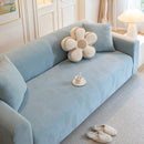 Modern Slipcovers Geometric Textured Stretchable Sofa Cover for Couch with Chaise by Slipcover KAS™