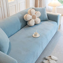 Modern Slipcovers Geometric Textured Stretchable Sofa Cover for Couch with Chaise by Slipcover KAS™