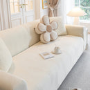 Modern Slipcovers Geometric Textured Stretchable Sofa Cover for Couch with Chaise by Slipcover KAS™