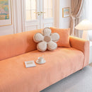 Modern Slipcovers Geometric Textured Stretchable Sofa Cover for Couch with Chaise by Slipcover KAS™