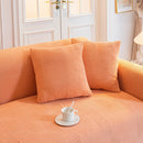 Modern Slipcovers Geometric Textured Stretchable Sofa Cover for Couch with Chaise by Slipcover KAS™