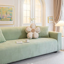 Modern Slipcovers Geometric Textured Stretchable Sofa Cover for Couch with Chaise by Slipcover KAS™