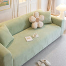 Modern Slipcovers Geometric Textured Stretchable Sofa Cover for Couch with Chaise by Slipcover KAS™