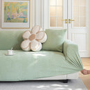 Modern Slipcovers Geometric Textured Stretchable Sofa Cover for Couch with Chaise by Slipcover KAS™