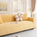 Modern Slipcovers Geometric Textured Stretchable Sofa Cover for Couch with Chaise by Slipcover KAS™