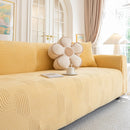 Modern Slipcovers Geometric Textured Stretchable Sofa Cover for Couch with Chaise by Slipcover KAS™