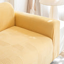 Modern Slipcovers Geometric Textured Stretchable Sofa Cover for Couch with Chaise by Slipcover KAS™