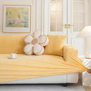 Modern Slipcovers Geometric Textured Stretchable Sofa Cover for Couch with Chaise by Slipcover KAS™