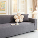 Modern Slipcovers Geometric Textured Stretchable Sofa Cover for Couch with Chaise by Slipcover KAS™