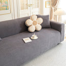 Modern Slipcovers Geometric Textured Stretchable Sofa Cover for Couch with Chaise by Slipcover KAS™
