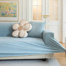 Modern Slipcovers Geometric Textured Stretchable Sofa Cover for Couch with Chaise by Slipcover KAS™