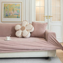 Modern Slipcovers Geometric Textured Stretchable Sofa Cover for Couch with Chaise by Slipcover KAS™