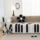 Cozy Chenille Dynamic Notes Sectional Couch Cover Blanket, Perfect Couch Throw Covers for Pets by Slipcover KAS™
