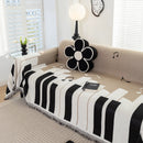 Cozy Chenille Dynamic Notes Sectional Couch Cover Blanket, Perfect Couch Throw Covers for Pets by Slipcover KAS™