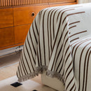 Boho Striped Jacquard Throw Sofa Slipcover Chenille Sofa Throws for Couches for Pets Kids Home Decor