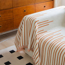 Boho Striped Jacquard Throw Sofa Slipcover Chenille Sofa Throws for Couches for Pets Kids Home Decor
