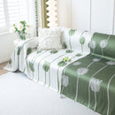 Cozy Cooling Tulip Sofa Throw Covers, Decorative & Breathable Couch Cover, Elegant Couch Protector
