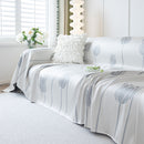 Cozy Cooling Tulip Sofa Throw Covers, Decorative & Breathable Couch Cover, Elegant Couch Protector