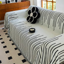 Boho Striped Jacquard Throw Sofa Slipcover Chenille Sofa Throws for Couches for Pets Kids Home Decor by Slipcover KAS™
