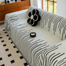 Boho Striped Jacquard Throw Sofa Slipcover Chenille Sofa Throws for Couches for Pets Kids Home Decor by Slipcover KAS™