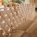 32-Piece Wooden Little Balancing People Stacking Set | Mindful Open-Ended Play