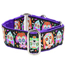 XOLO – Sugar Skull Martingale Dog Collar