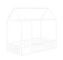 Montessori House Bed with Rails Custom Color
