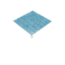Sky Blue 12x12 Glossy Uniform square Glass Mosaic Tile (10 pack, 10 sq ft/case)