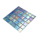 Midnight Blue 12x12 Glossy Uniform square Glass Mosaic Tile (10 pack, 10 sq ft/case)