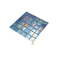 Midnight Blue 12x12 Glossy Uniform square Glass Mosaic Tile (10 pack, 10 sq ft/case) - Sample