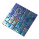 Midnight Blue 12x12 Glossy Uniform square Glass Mosaic Tile (10 pack, 10 sq ft/case)