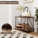 2/3/4/5-Tier Multipurpose Display Rack with Metal Frame-2-Tier by LJGDeals
