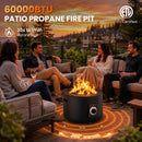 Pyra Base Portable Fire Pit, 60,000 BTU