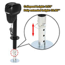 5000 Lbs. Power Tongue Jack, Heavy Duty Electric RV Stabilizer Jack with 600D Polyester Protective Cover, 29-1/2" Clearfloor Lift, 12V DC