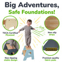 2-Step Wooden Stool for Kids by Ocodile.com