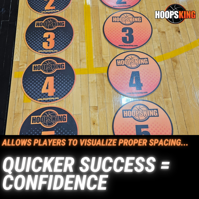 Offensive Spacing Training Spot Markers | 16", photo 5 of 11