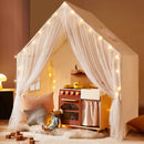 Tiny Land® Kids Tent – Large Cozy Tent with Star Lights