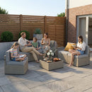 Axis 106.2" Classic Outdoor Sectional Set, 7-Piece