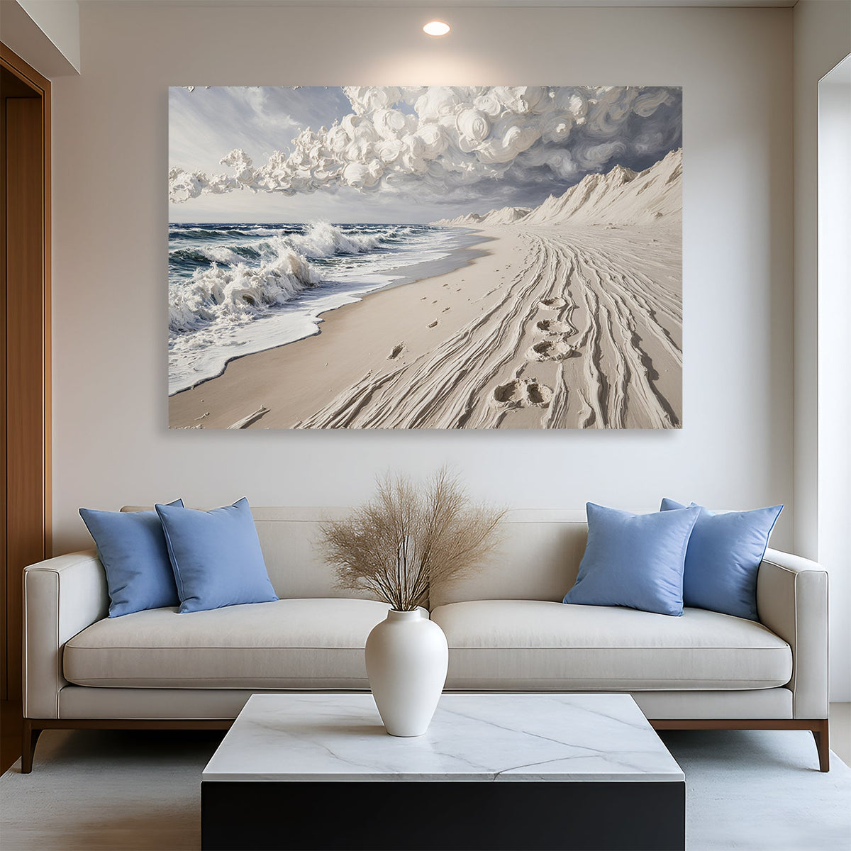 Footprints in the Sand Wall Art, photo 3 of 10
