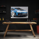 Car light up sign, Car neon light sign, Car wall art lighted, Car led wall decor, Car led sign, Garage neon sign, Neon painting art For Man - UvCar18